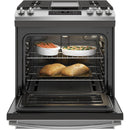  GE 30-inch Slide-In Gas Range JGSS66SELSS IMAGE 4