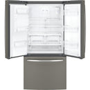  GE 33-inch, 17.5 cu.ft. Counter-Depth French 3-Door Refrigerator with External Water and Ice Dispensing System GYE18JMLES IMAGE 3