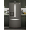  GE 33-inch, 17.5 cu.ft. Counter-Depth French 3-Door Refrigerator with External Water and Ice Dispensing System GYE18JMLES IMAGE 7