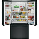  Color_Black  -- 33 inch, 18.6 cu. ft. Counter Depth French Door Refrigerator IMAGE 3