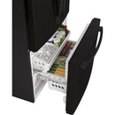  Color_Black  -- 33 inch, 18.6 cu. ft. Counter Depth French Door Refrigerator IMAGE 6