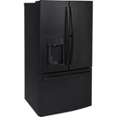  Color_Black Slate  -- 36 inch, 27.8 cu.ft. Freestanding French 3 Door Refrigerator with Ice and Water Dispensing System IMAGE 2