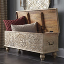  Signature Design by Ashley Fossil Ridge A4000039 Storage Bench IMAGE 3