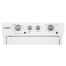  Whirlpool Stacked Washer/Dryer Electric Laundry Center WET4027HW IMAGE 5