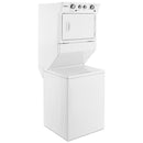  Whirlpool Stacked Washer/Dryer Electric Laundry Center WET4027HW IMAGE 6