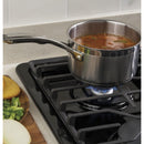  GE 30-inch Built-In Gas Cooktop JGP3030DLBB IMAGE 6