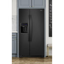  Color_Black  -- 36 inch, 20.59 cu. ft. Counter Depth Side By Side Refrigerator IMAGE 8