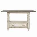  Liberty Furniture Industries Inc. Square Magnolia Manor Counter Height Dining Table with Pedestal Base 244-GT3660 IMAGE 1