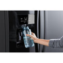  Color_Black  -- 33 inch, 21.4 cu. ft. Side by Side Freestanding Refrigerator with Exterior Ice and Water Dispenser with EveryDrop™ Water Filtration IMAGE 8