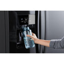  Color_Black  -- 36 inch, 24.5 cu. ft. Side by Side Freestanding Refrigerator with Exterior Ice and Water Dispenser with EveryDrop™ Water Filtration IMAGE 12