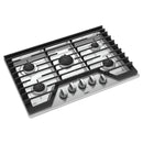  Whirlpool 30-inch Built-In Gas Cooktop WCG77US0HS IMAGE 3