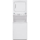  GE Stacked Washer/Dryer Electric Laundry Center GUD24ESSMWW IMAGE 1