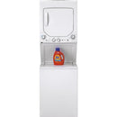  GE Stacked Washer/Dryer Electric Laundry Center GUD24ESSMWW IMAGE 9
