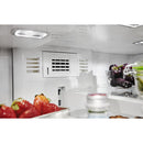  Color_Stainless Steel  -- 36 inch, 26.8 cu. ft. Freestanding French Door 3 Door Refrigerator with Exterior Ice and Water Dispensing System IMAGE 13