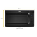  Whirlpool 30-inch, 1.7 cu. ft. Over-The-Range Microwave Oven WMH31017HB IMAGE 5