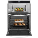  Whirlpool 27-inch, 5.7 cu. ft. Microwave Combination Wall Oven with Touchscreen WOC54EC7HW IMAGE 3