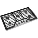  Whirlpool 36-inch, Built-in, Gas Cooktop with EZ-2-Lift™ WCG97US6HS IMAGE 4