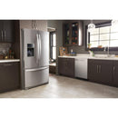  Color_Stainless Steel  -- 36 inch, 26.8 cu. ft. Freestanding French 3 Door Refrigerator Water and Ice Dispensing System IMAGE 13