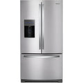  Color_Stainless Steel  -- 36 inch, 26.8 cu. ft. Freestanding French 3 Door Refrigerator Water and Ice Dispensing System IMAGE 1