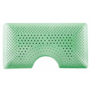  Malouf Shoulder Zoned Dough® + Peppermint Queen Bed Pillow ZZKKSCMPASZP IMAGE 2