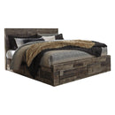  Derekson B200B12 King Panel Bed with 6 Storage Drawers IMAGE 1