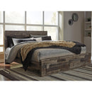  Derekson B200B14 King Panel Bed with 2 Storage Drawers IMAGE 2
