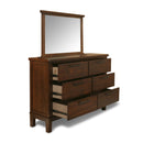  New Classic Furniture Cagney Dresser Mirror B594-060 IMAGE 3
