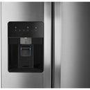  Color_Stainless Steel  -- 33 inch, 21.4 cu. ft. Side by Side Refrigerator IMAGE 4