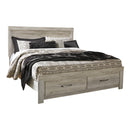  Bellaby B331B9 King Platform Bed with 2 Storage Drawers IMAGE 1