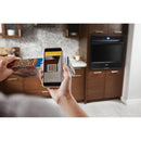  Color_Black  -- 30 inch, 5.0 cu.ft. Built in Single Wall Oven with WiFi Connect IMAGE 6