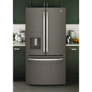  Color_Slate Grey  -- 36 inch, 25.6 French 3 Door Refrigerator IMAGE 13