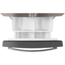  Color_Slate Grey  -- 36 inch, 25.6 French 3 Door Refrigerator IMAGE 8