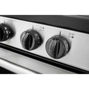  Whirlpool 24-inch Freestanding Electric Range with Upswept SpillGuard™ Cooktop WFE500M4HS IMAGE 4