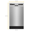  Manufacturer Color_Monochromatic Stainless Steel  -- WDF518SAHM IMAGE 2