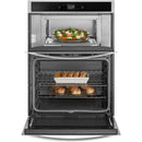  Whirlpool 30-inch, Microwave And Oven Combination Built-in Wall Oven WOC54EC0HS IMAGE 3