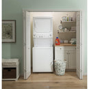  GE Stacked Washer/Dryer Electric Laundry Center GUV27ESSMWW IMAGE 14