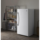 GE 17.3 cu.ft. Upright Freezer with Turbo Freeze FUF17SMRWW IMAGE 6