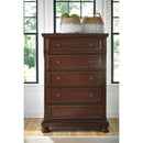  Millennium Porter B697 7 pc Queen Panel Bedroom Set IMAGE 4