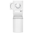  Whirlpool Stacked Washer/Dryer Electric Laundry Center WET4124HW IMAGE 2