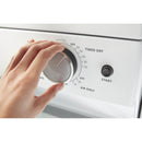  Whirlpool Stacked Washer/Dryer Electric Laundry Center WET4124HW IMAGE 8