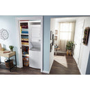  Whirlpool Stacked Washer/Dryer Electric Laundry Center WET4124HW IMAGE 9