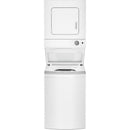  Whirlpool Stacked Washer/Dryer Electric Laundry Center WET4024HW IMAGE 2