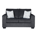  Manufacturer Color_Slate  -- Altari Stationary Fabric Loveseat IMAGE 1