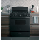  Color_Black  -- 30 inch Freestanding Gas Range with Front Controls IMAGE 11