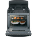 Color_Black  -- 30 inch Freestanding Gas Range with Front Controls IMAGE 3