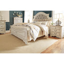  Size_King  -- Realyn B743B6 King Upholstered Panel Bed IMAGE 7