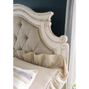  Size_California King  -- Realyn B743B7 California King Upholstered Panel Bed IMAGE 3