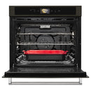  KitchenAid 30-inch, 5.0 cu.ft. Built-in Single Wall Oven with True Convection KOSE900HBS IMAGE 3