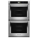  KitchenAid 30-inch, 10.0 cu.ft. Built-in Double Wall Oven with True Convection KODE900HSS IMAGE 1
