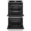  KitchenAid 30-inch, 10.0 cu.ft. Built-in Double Wall Oven with True Convection KODE900HSS IMAGE 2